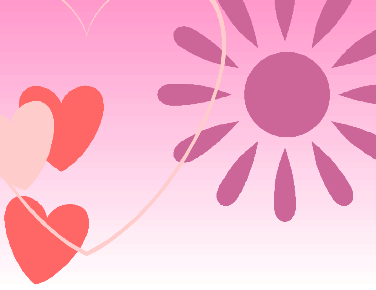 Heart and Flower Clipart: Elegant Borders & Frames Design
