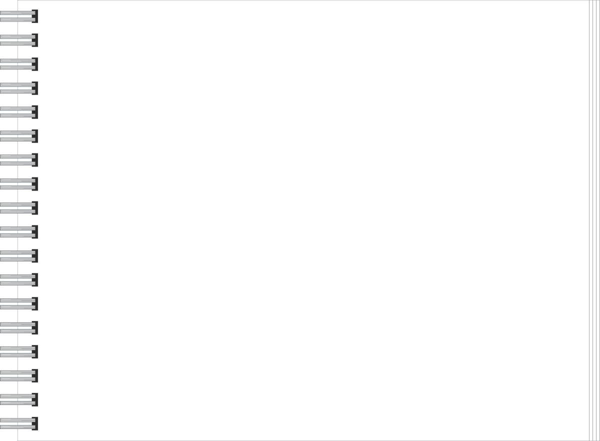 Black and White Beard Businessman Borders Clipart
