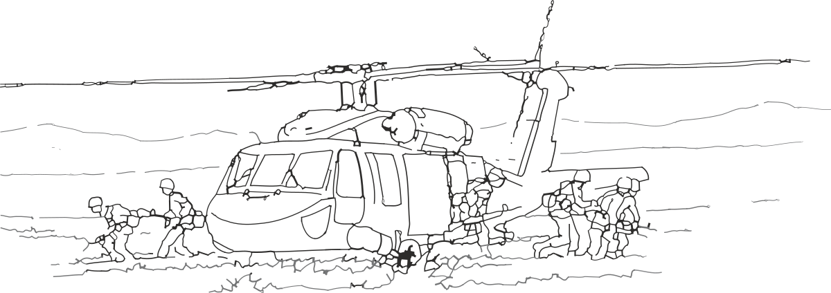 a helicopter with a man in the cockpit clip art png transparent Helicopter Clipart: Pilot in Cockpit Ready for Adventure