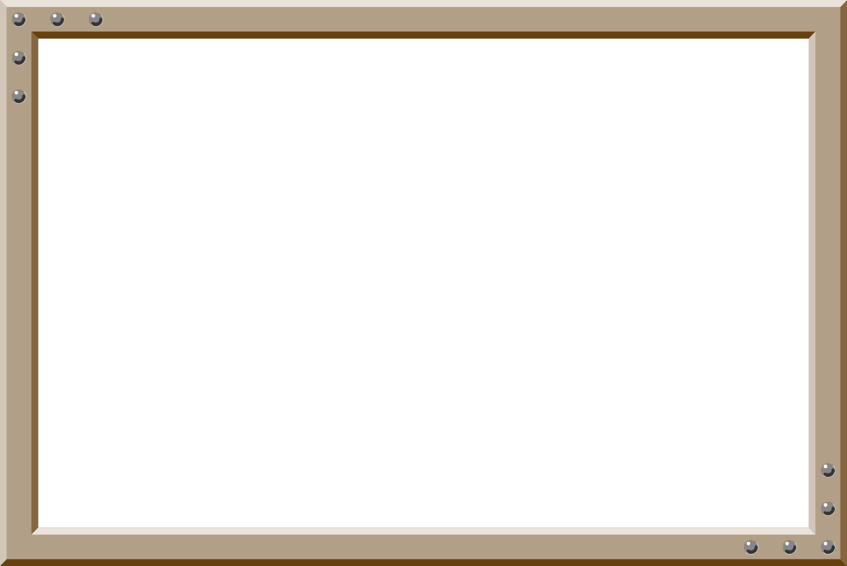 a blackboard with a metal frame clip art png transparent Blackboard with Metal Frame Clipart - Stylish Borders & Frames