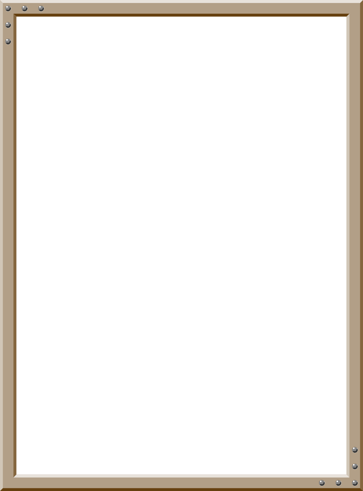 a black and white photo frame with a brown border clip art png transparent Black and White Photo Frame with Brown Border Clipart