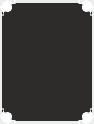 Elegant Black and White Decorative Borders and Frames Clipart