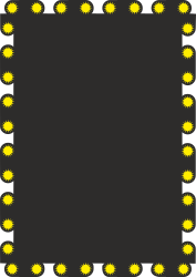Borders and Frames with Sunflowers - Clipart SVG for Creative Projects