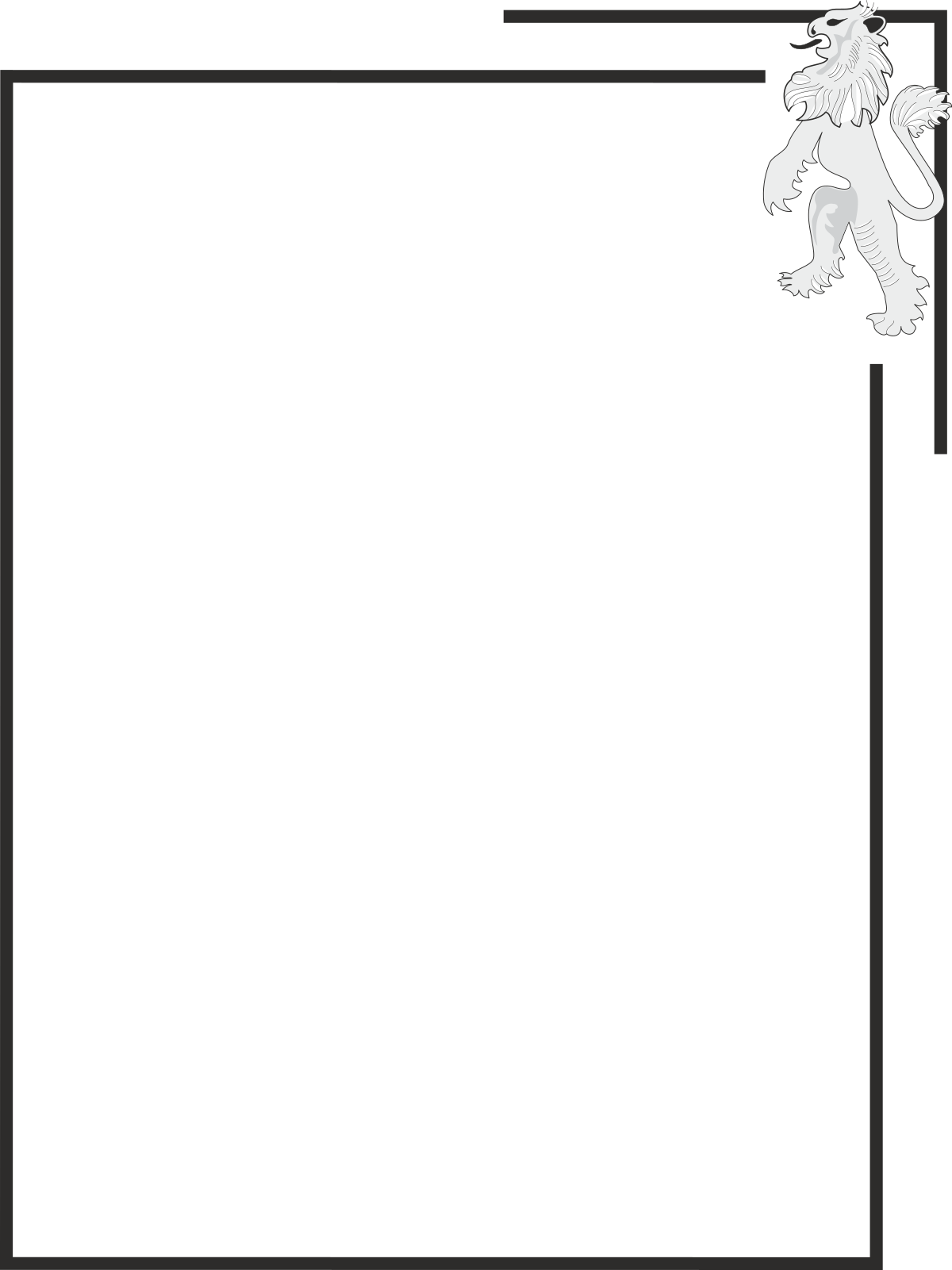 Borders with Animals - Creative Clipart for Banners and Designs
