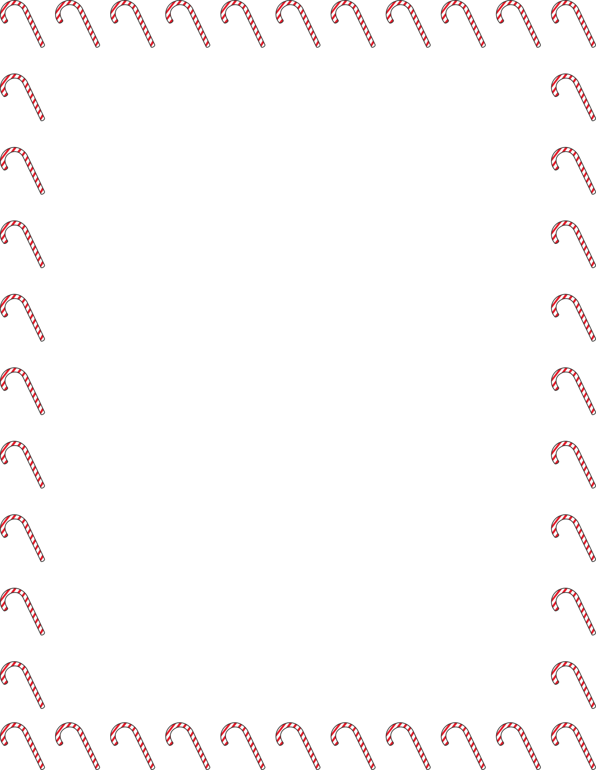 a black background with red and white stripes clip art png transparent Candy Cane Borders Clipart for Holiday Designs - Red and White Stripes