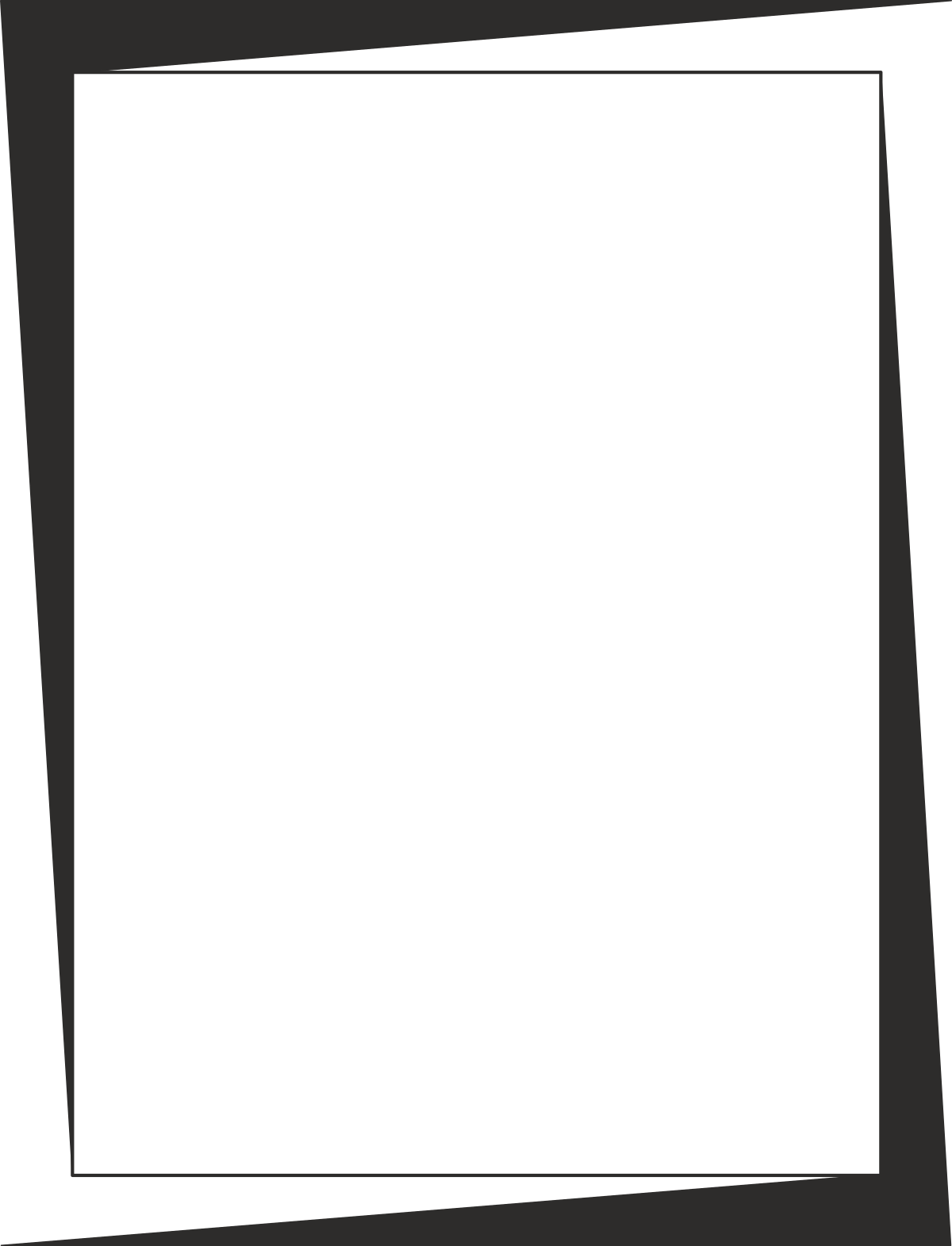 Elegant Black and White Borders and Frames Clipart for Creative Designs