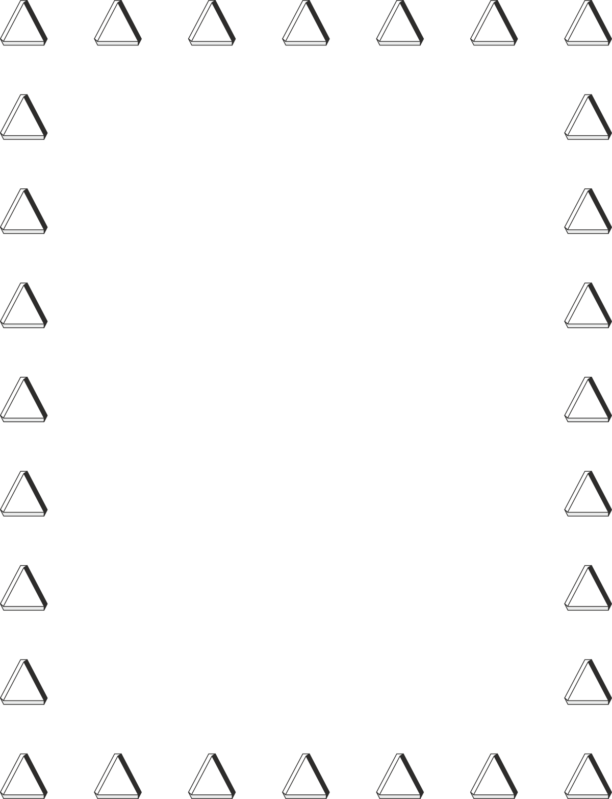 Borders and Frames: Diagonal Pattern Clipart for Creative Designs