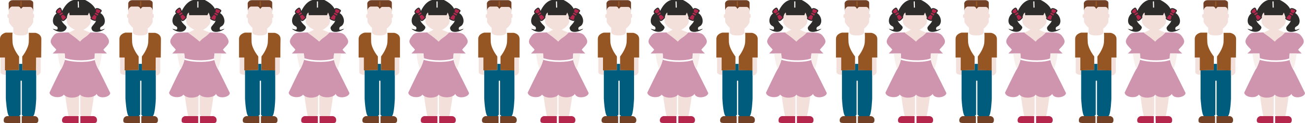 Vibrant Boy and Girl Borders Clipart for Creative Projects