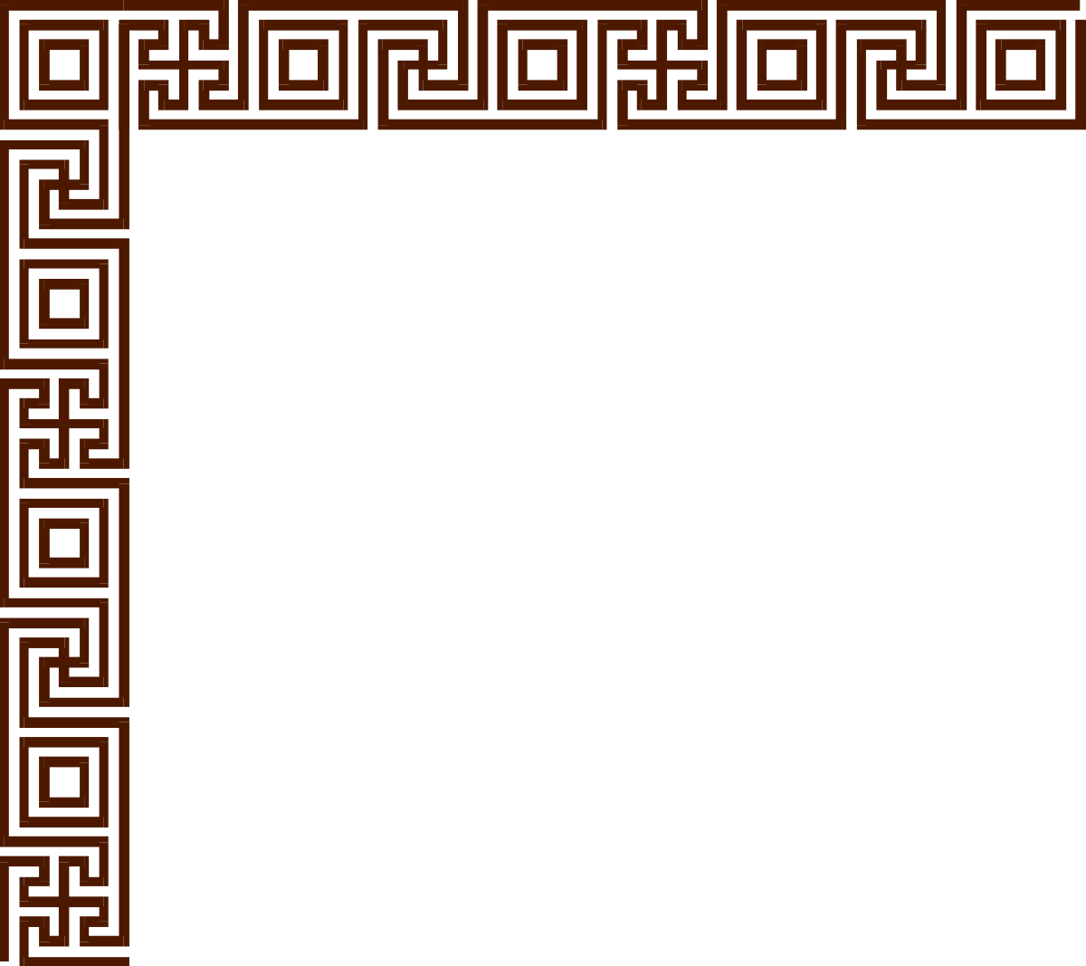 a square frame with a pattern in the middle clip art png transparent Square Frame with Decorative Pattern - Elegant Clipart for Borders and Corners