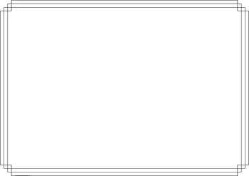 Black and White Square Frame Clipart for Borders and Decorations