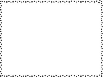 Dotted Border Frame Clipart - Decorative Square Design for Versatile Use