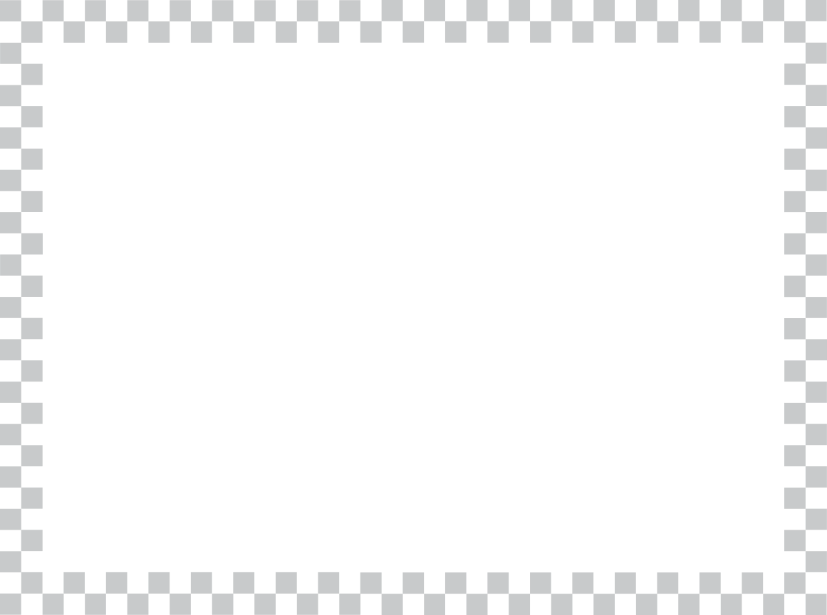 Checkered Pattern Square Frame Clipart for Versatile Designs