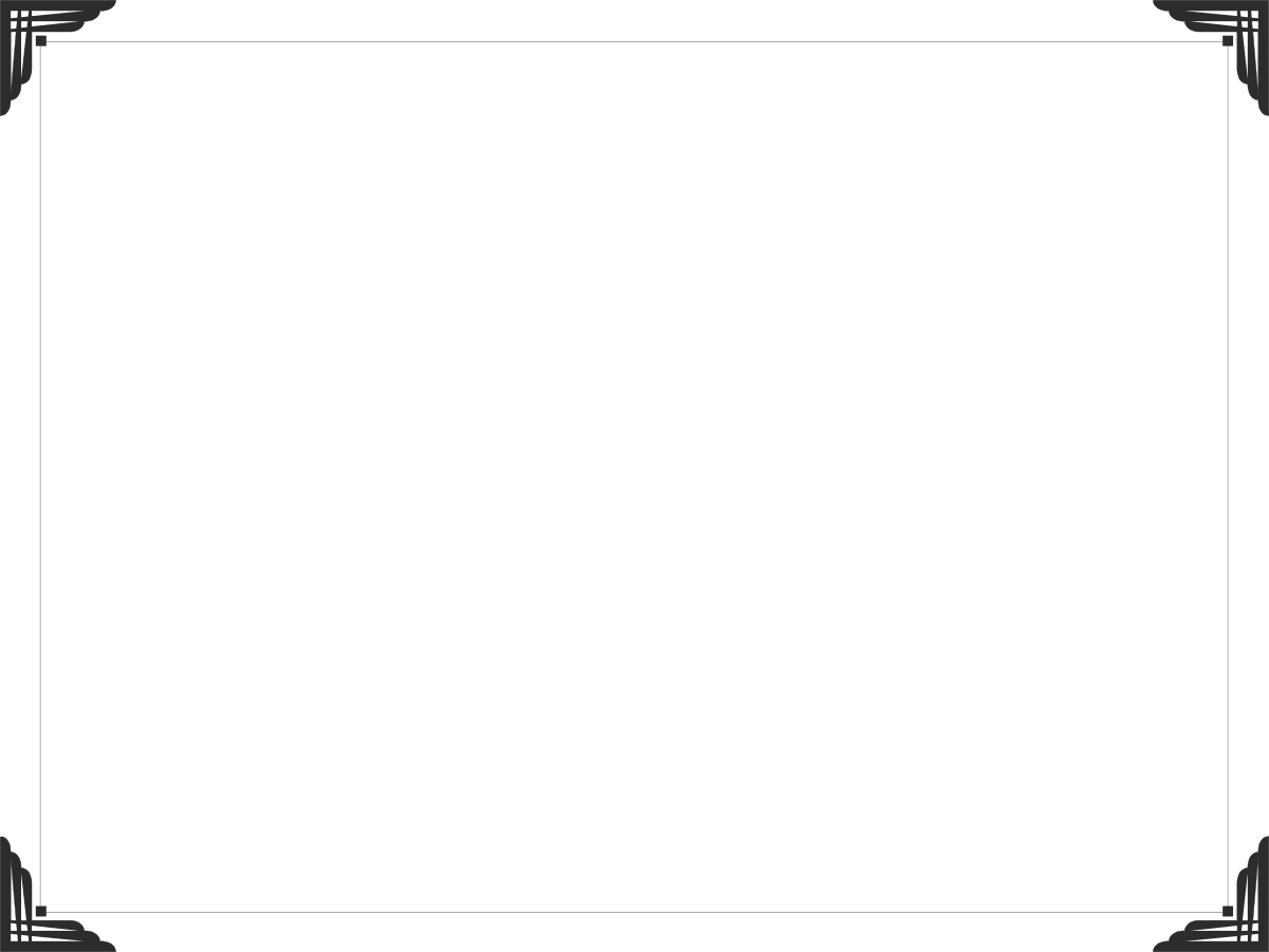 Black and White Frame Clipart - Elegant Border Design for All Occasions