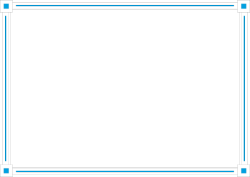 Blue Border Clipart - Elegant Blank Paper Design for Creative Projects