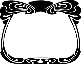 Black and White Logo Clipart featuring White Circle Design