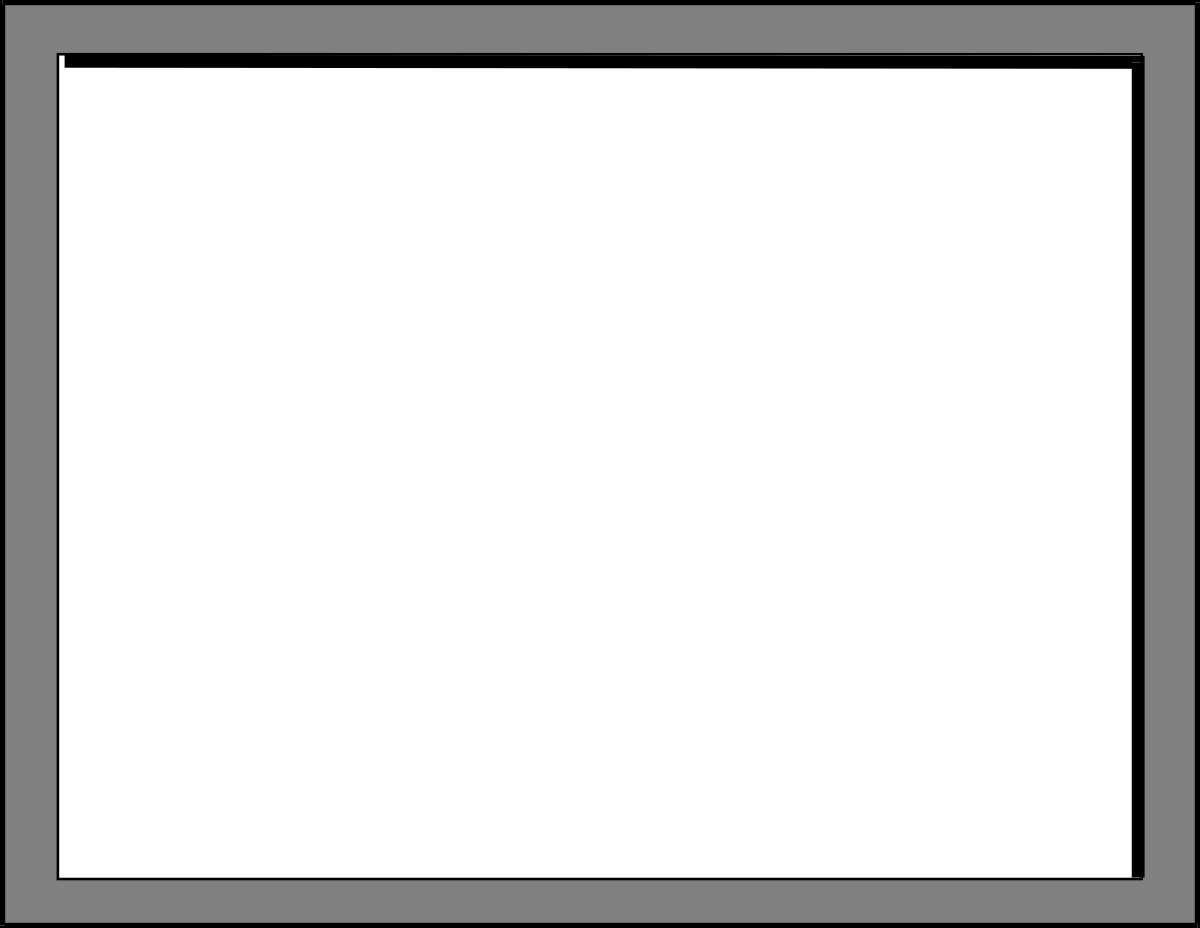 Black Border Square Frame Clipart for Business Use