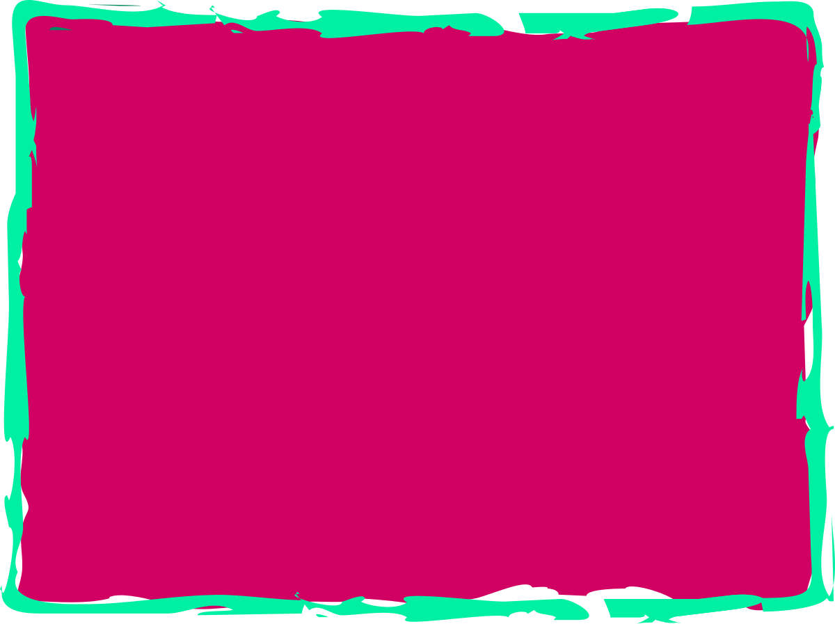 Pink Square with Black Border Clipart - Versatile Design Element for Various Projects