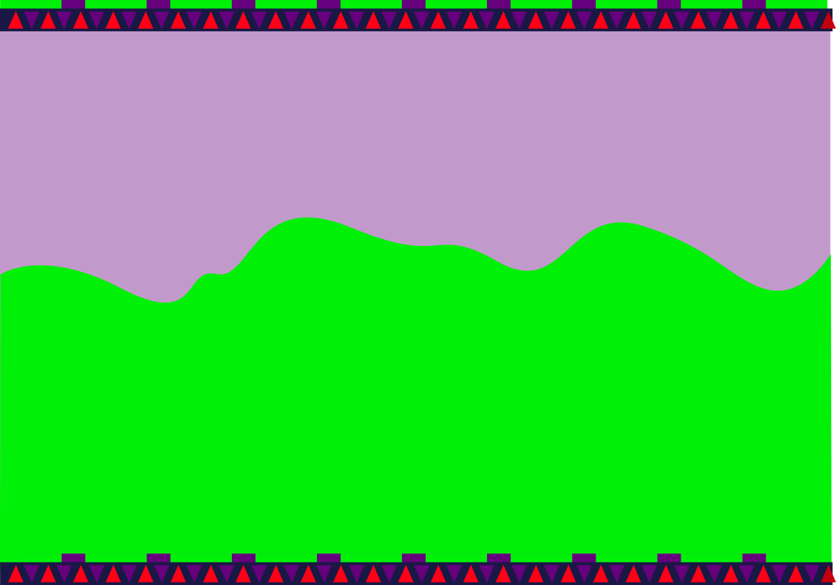 Green Screen with Purple Background Clipart - Versatile Background Design
