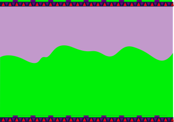 Green Screen with Purple Background Clipart - Versatile Background Design