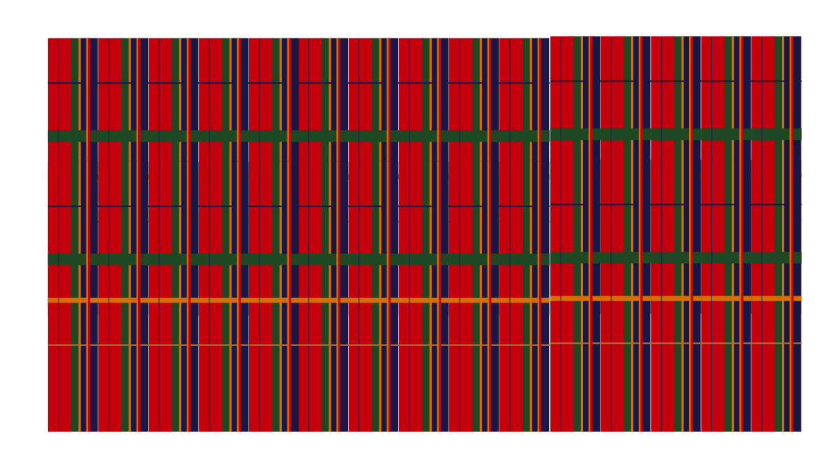 Red and Green Striped Pattern Clipart - Stylish Borders for Any Design