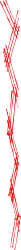 Red and White Ski Logo Clipart on Black Background