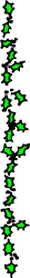 Vibrant Green Light Borders and Bars Clipart on Black Background