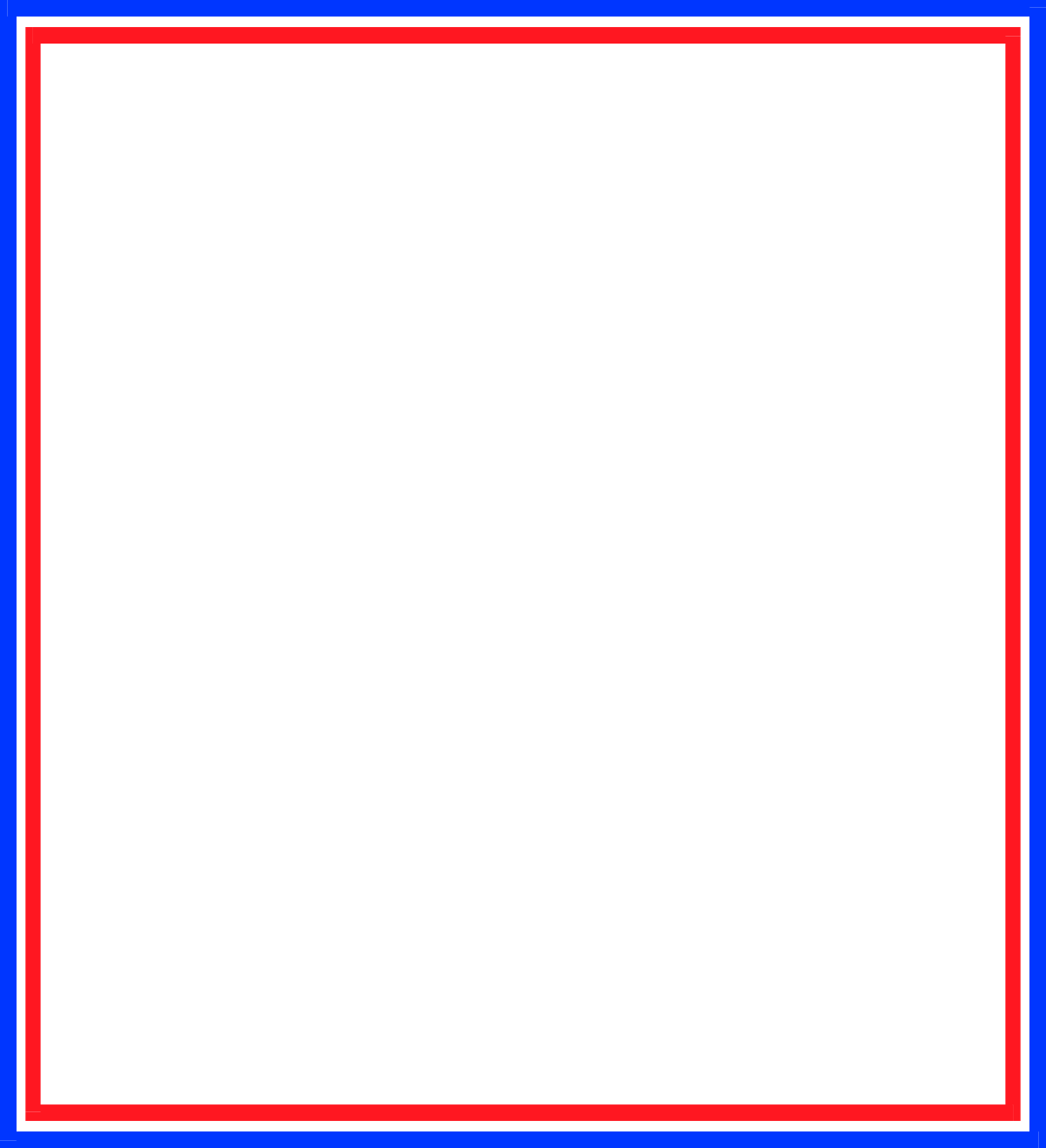 Red Border Clipart: Stylish Square Frames for Creative Projects
