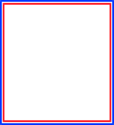 Red Border Clipart: Stylish Square Frames for Creative Projects