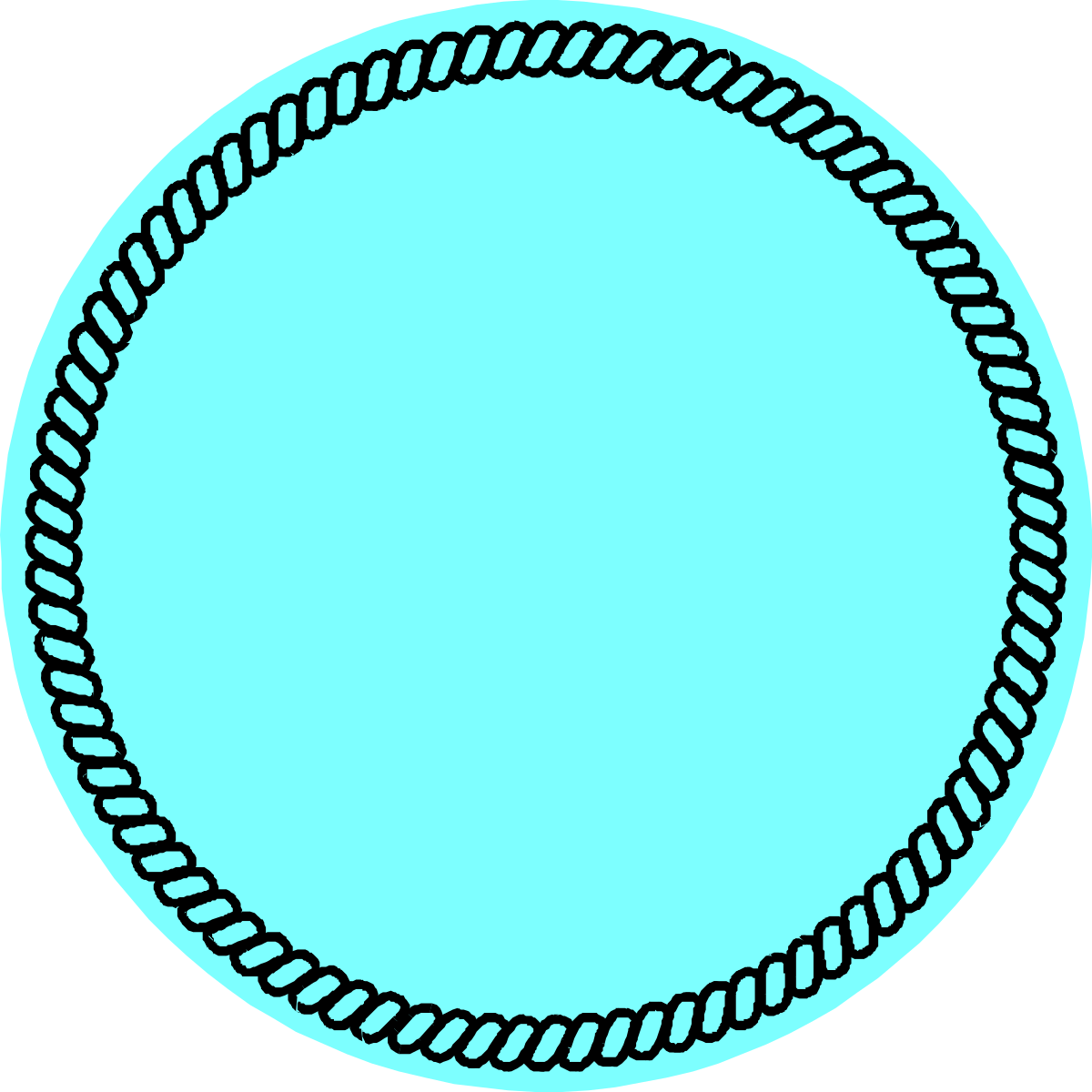 a circular with a line of stitching around it clip art png transparent Stitched Circular Border Clipart - Decorative SVG Design