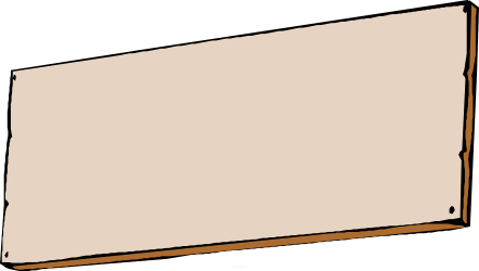 Blank Paper with Brown Border Clipart - Versatile and Elegant Design