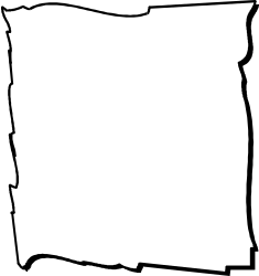 Black Border Clipart - Elegant Blank Paper Design for Creative Projects