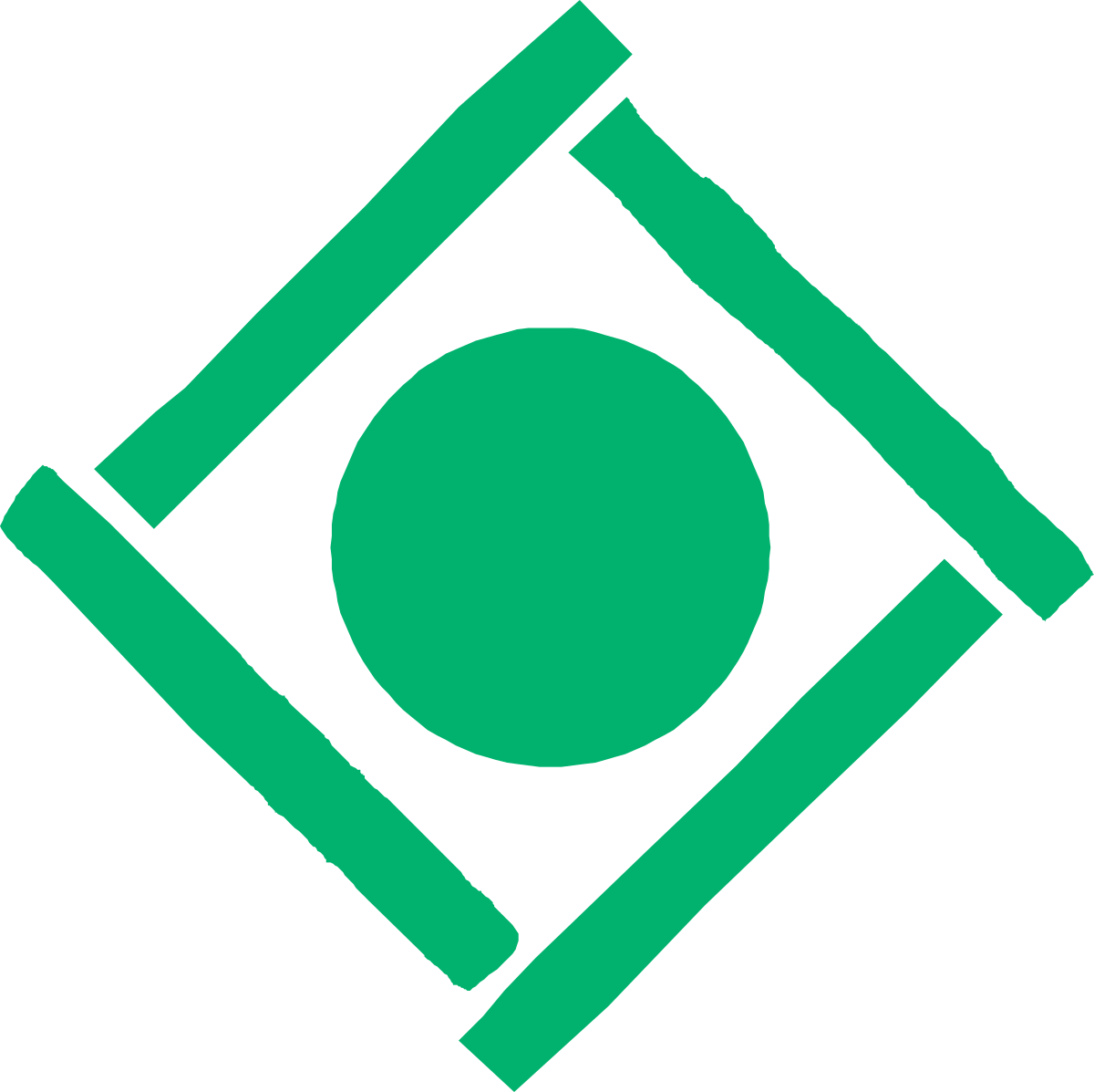 Green Dot Clipart Logo - Eye-Catching Design for Creative Projects