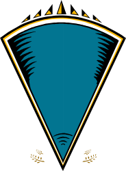 Yellow Bordered Triangle Clipart - Eye-Catching Graphic Design Element