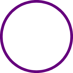 Circle Clipart on White Background - Minimalist Design for Your Projects