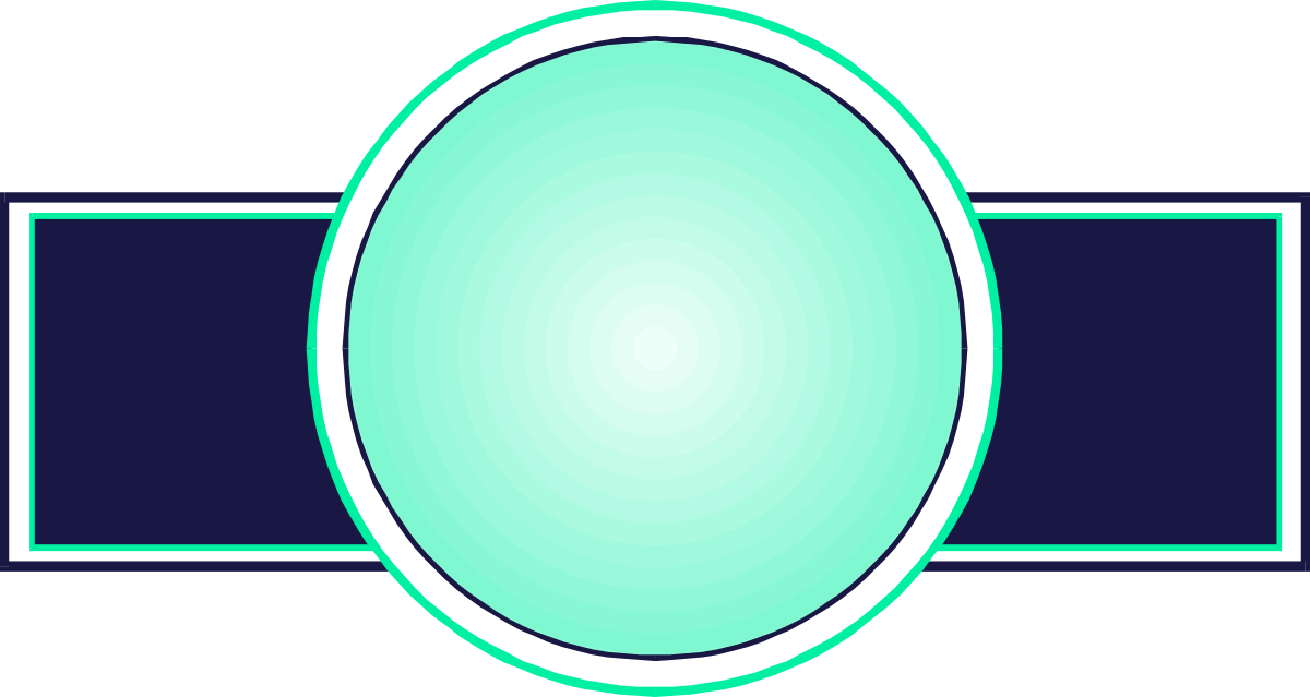 Green Oval with White Border Clipart for Creative Designs
