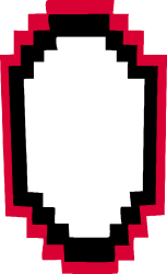 Red and White Square Clipart - Perfect for Borders and Miscellaneous Designs