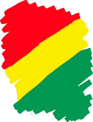 A Ras Flag Clipart - Vibrant Borders & Unique Design Elements