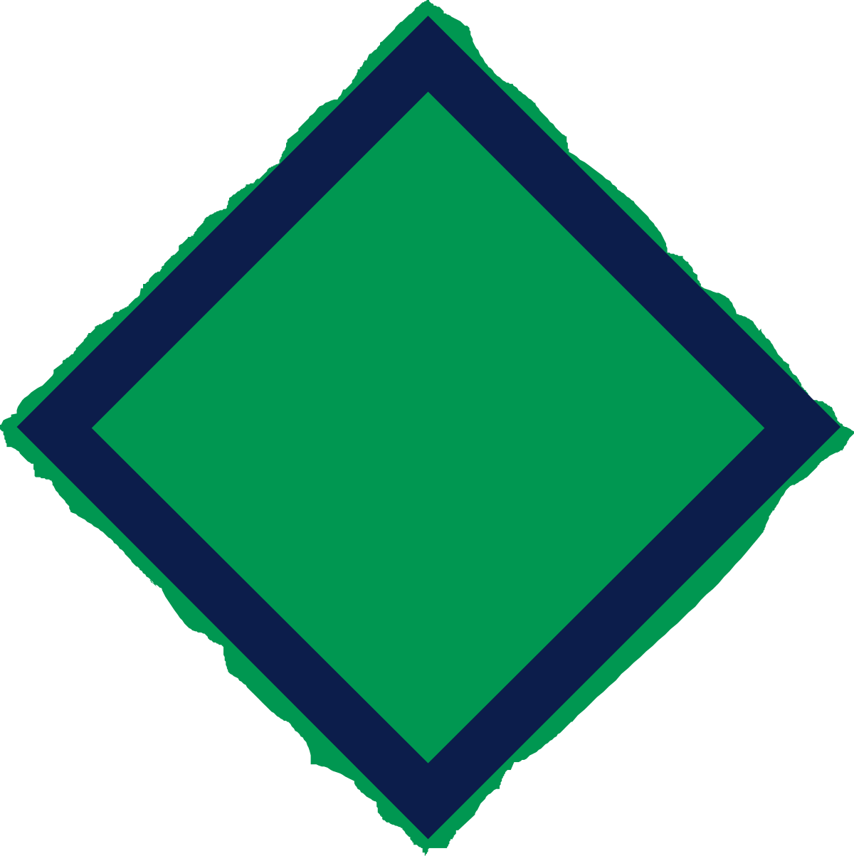 a green square with a blue border clip art png transparent Green Square with Blue Border Clipart for Creative Designs