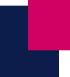 Red and Blue Square Clipart on Black Background - Vibrant Digital Design