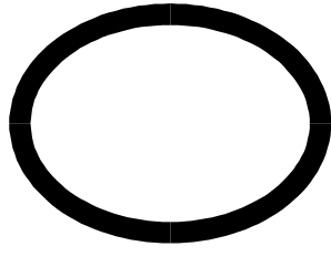 Circle with Black Outline Clipart: Versatile Borders & Miscellaneous Designs