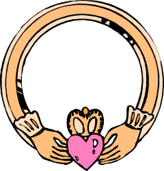 Heart Holding Clipart - Two Hands Embracing a Heart Symbol
