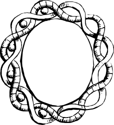Circle with Hands Around It - Engaging Clipart for Community and Togetherness