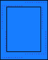 Business Borders Clipart - Square Design with Inspirational Words