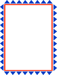 Vibrant Red Border Square Frame Clipart for Creative Projects