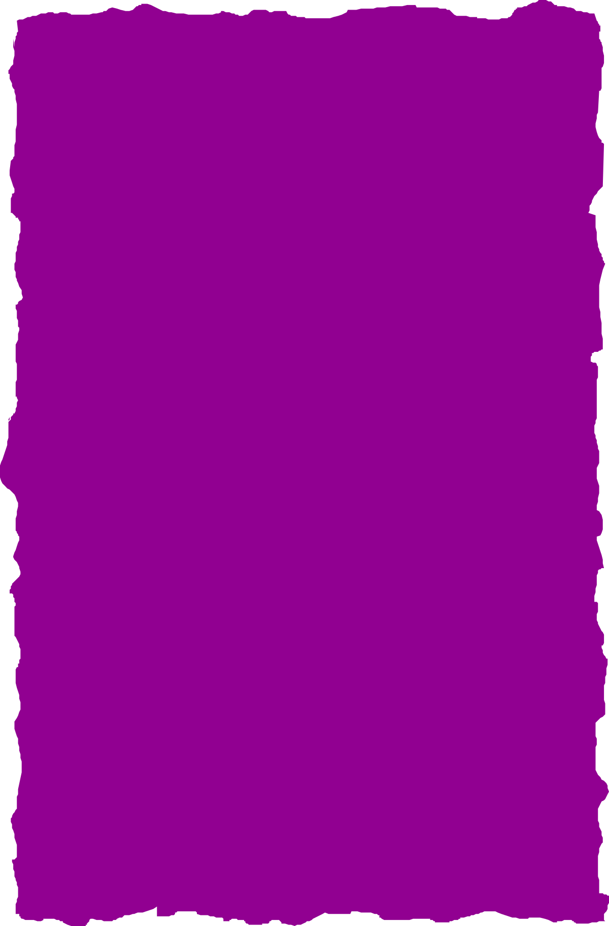 Purple Square Clipart with Black Border - Elegant Borders & Frames