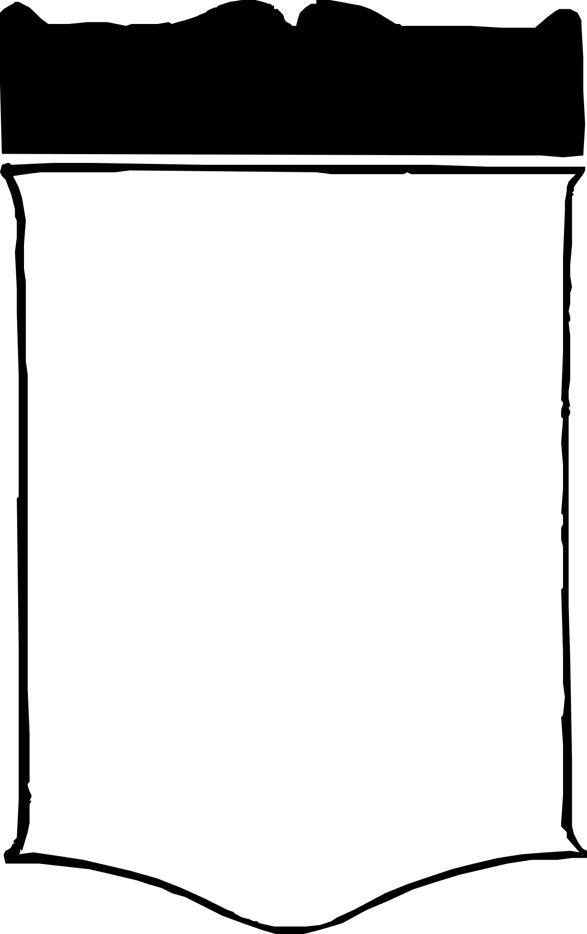 Blank Paper Corner Clipart - Stylish Borders and Frames for Your Designs