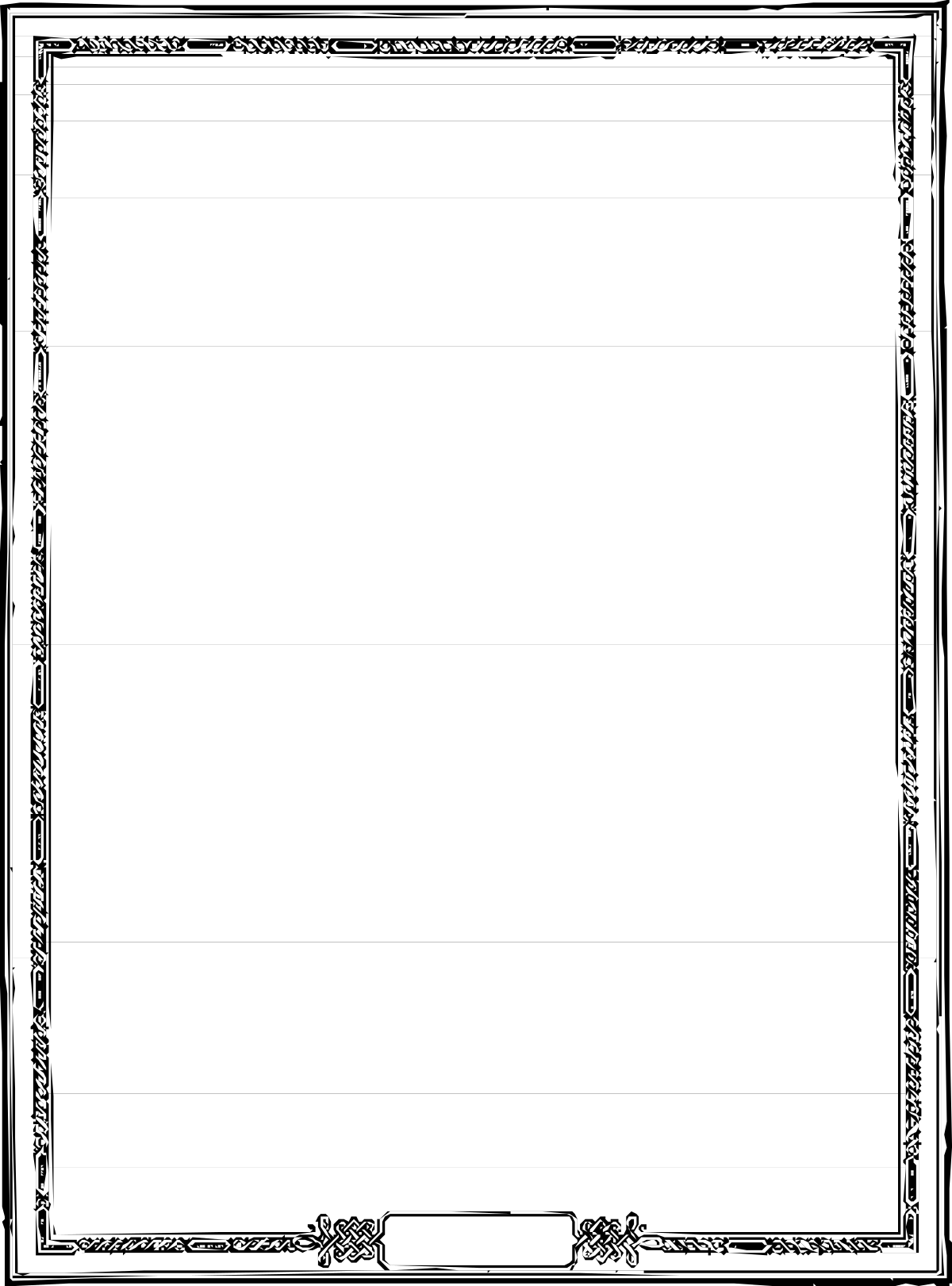 a blank paper with a border clip art png transparent Borders Frames Clipart - Elegant Blank Paper Design