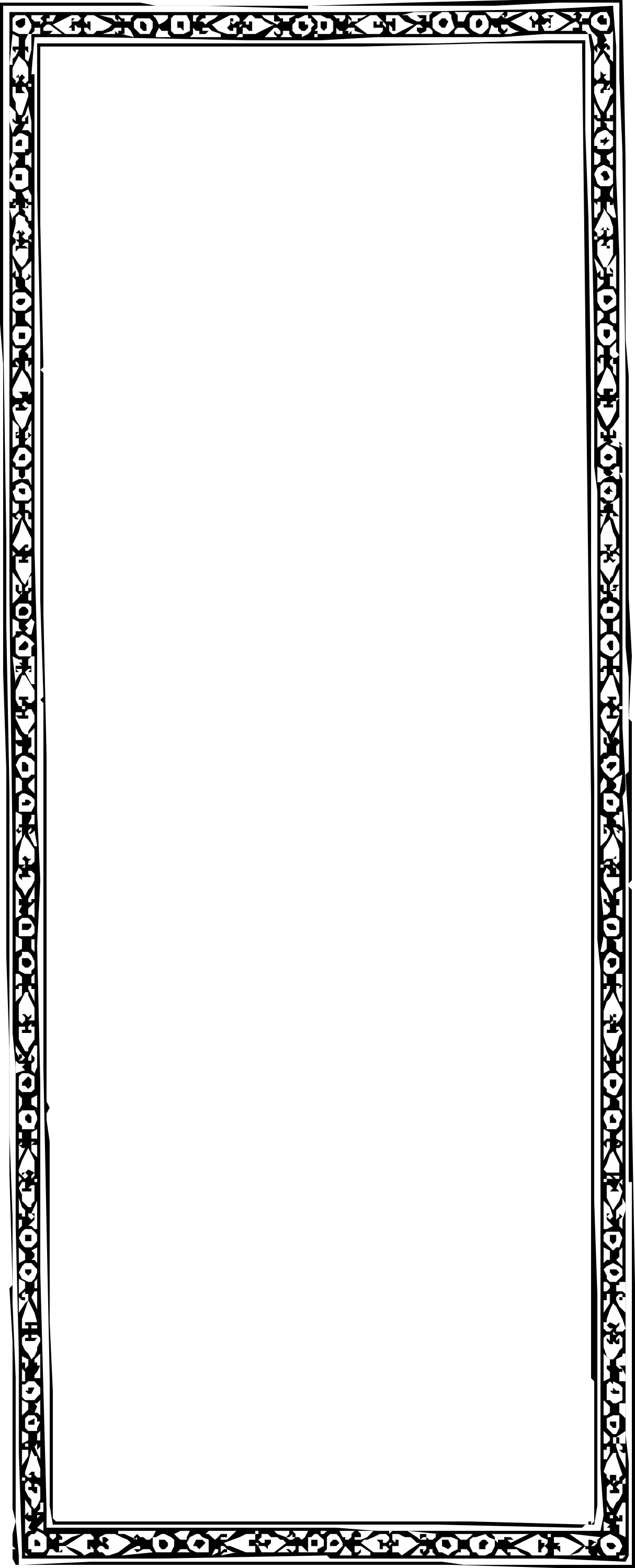 a black and white frame with a floral pattern clip art png transparent Black and White Floral Pattern Frame Clipart - Elegant Borders & Frames