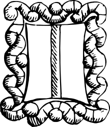 Black and White Scroll Clipart - Elegant Decorative Borders
