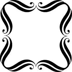 White Star Shape Clipart - Versatile Borders and Miscellaneous Designs